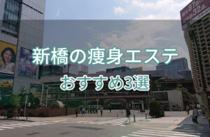 新橋の痩身エステおすすめ3選